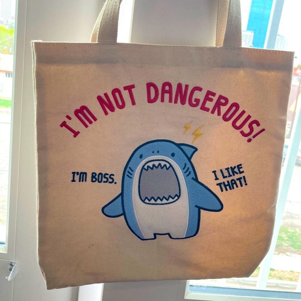 Japanese Cartoon Shark TOTE